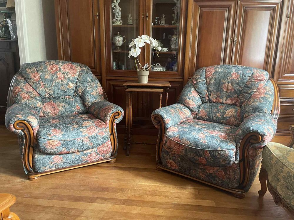 ces 2 fauteuils anciens Tr�s bien entretenus 257 Chartres (28)