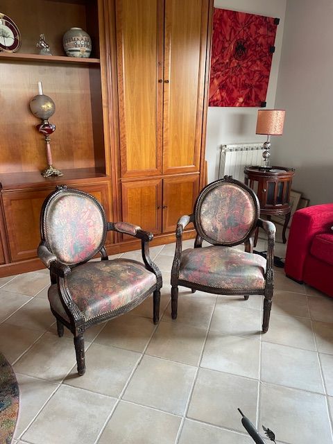 Lot de 2 Fauteuils cabriolets de style Louis XVI
200 L'Isle-sur-la-Sorgue (84)