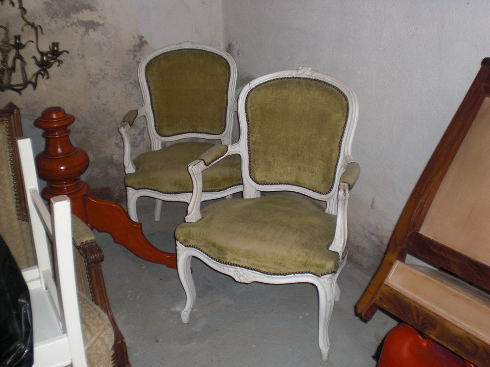 lot de 3 fauteuils cabriolets 600 Nevers (58)