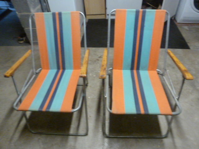 FAUTEUILS CAMPING VINTAGE 50 La Ville-du-Bois (91)