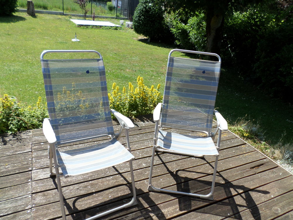 2 fauteuils  de camping 65 Lattre-Saint-Quentin (62)