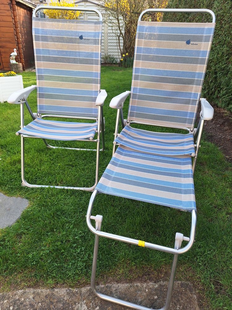 2 FAUTEUILS DE CAMPING  50 Ennery (95)