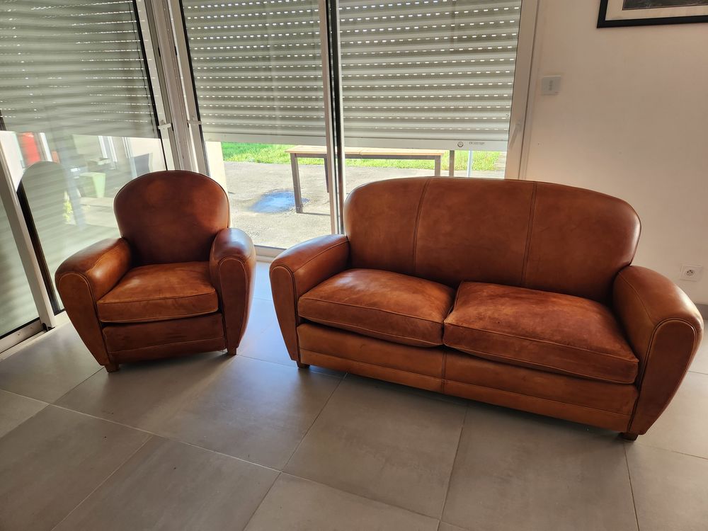 2 fauteuils + 1 canap� Club 1800 Landerneau (29)