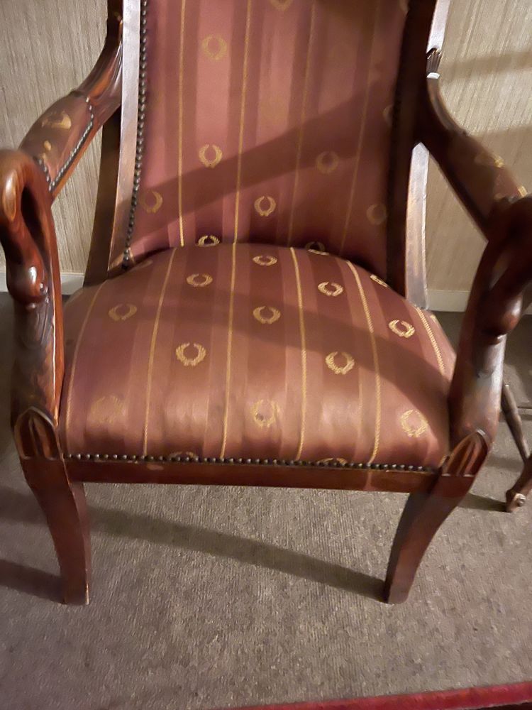 2 fauteuils  cole de cygnes 250 Bordeaux (33)