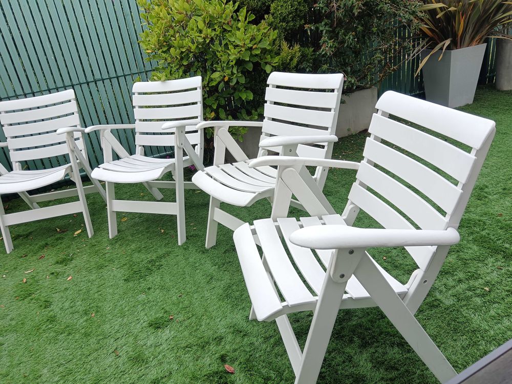 lot fauteuils de jardin en r�sine 80 Lamballe (22)