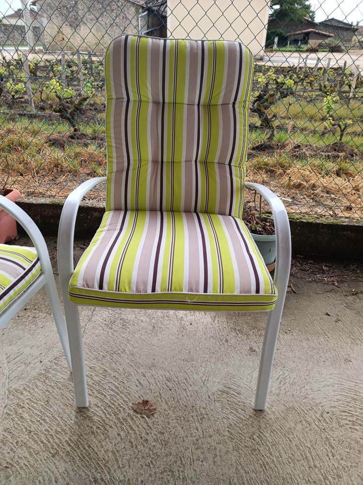 Fauteuils de jardin 100 Preignac (33)