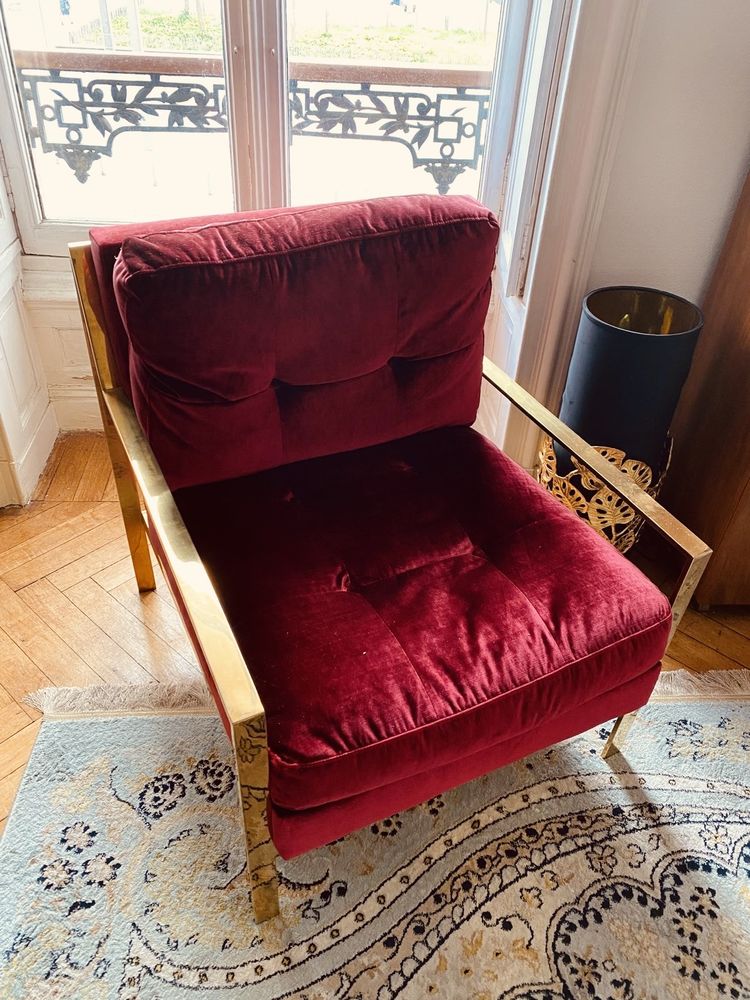 2 Fauteuils lounge CASA PADRINO 250 Bordeaux (33)