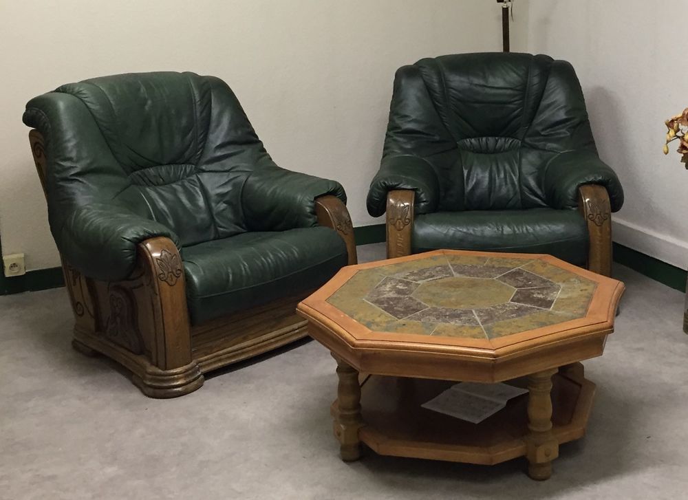 Fauteuils rustiques bois sculpt� 145 Feuqui�res-en-Vimeu (80)