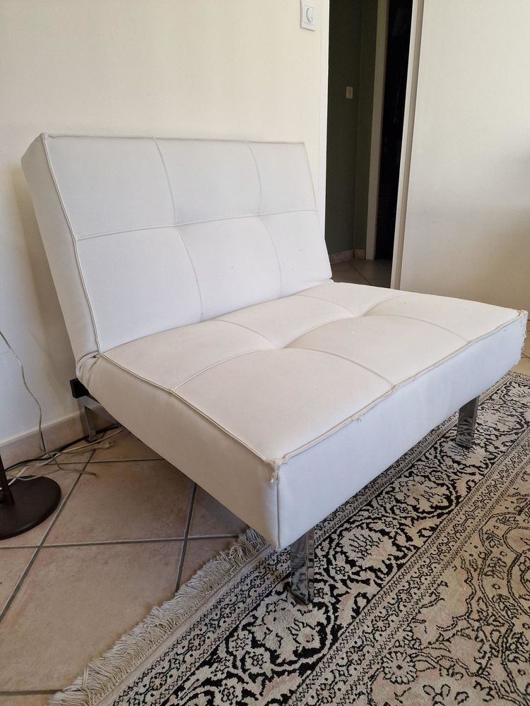 lot de 2 fauteuils ska� blanc transformables en banquettes 0 Gradignan (33)