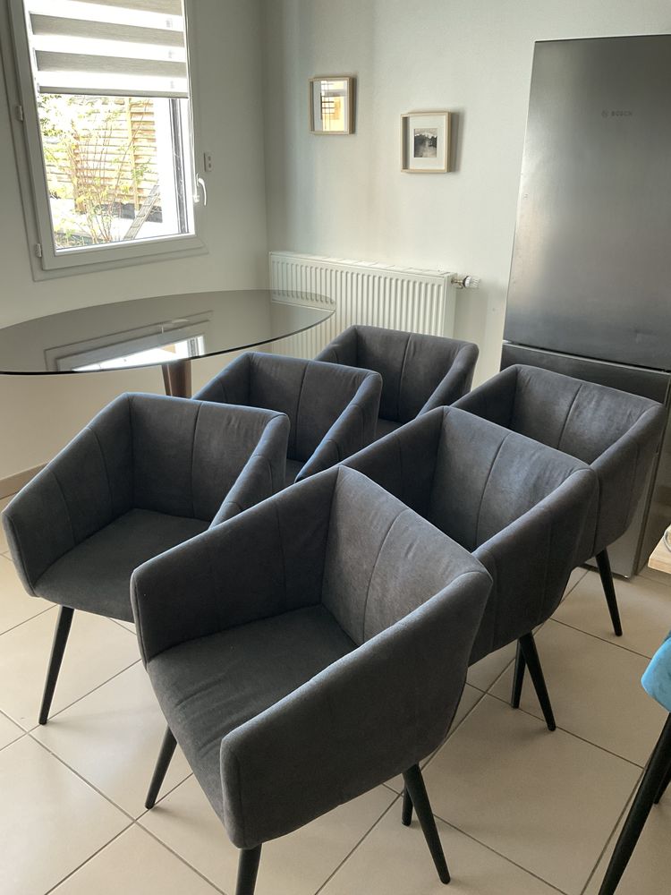 Fauteuils de tabl lot de 6 300 Eybens (38)