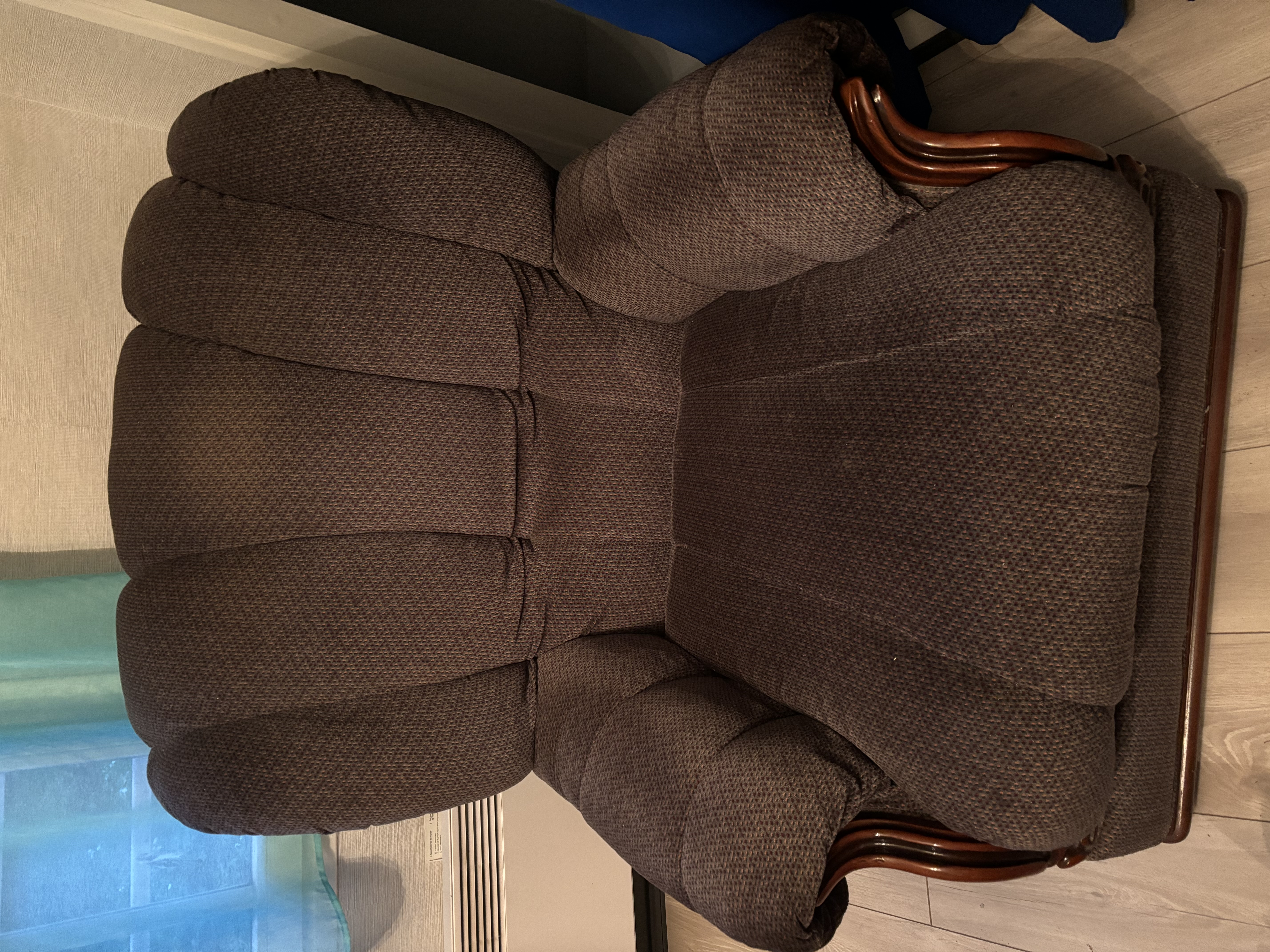 2 Fauteuils tissus 100 Arnay-le-Duc (21)