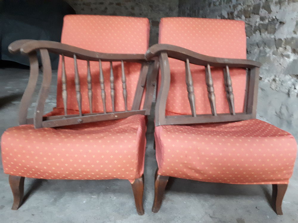 1 lot de 2 fauteuils 60 Bourron-Marlotte (77)