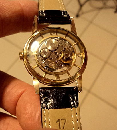 Favre-Leuba Jaeger LeCoultre demi-squelette vers 70
880 Lyon 8 (69)