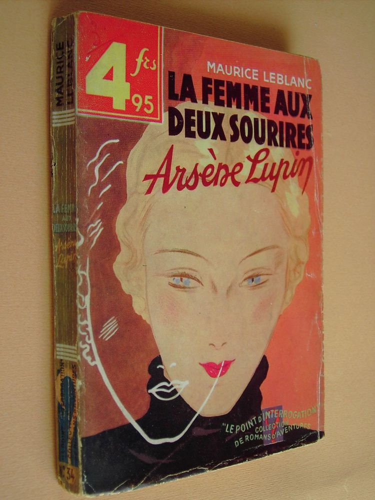 LA FEMME AUX DEUX SOURIRES (As�ne Lupin (M. Leblanc) 1934 7 Tartas (40)