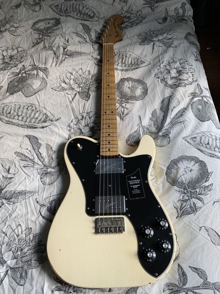 FENDER Road Worn '70s Telecaster Deluxe (MEX, MN) - olympic  980 Paris 18 (75)