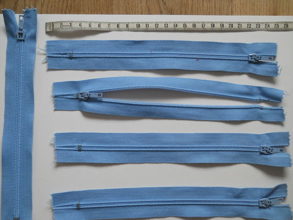 Fermetures 20 cm  BLEU CIEL  0 Semoy (45)