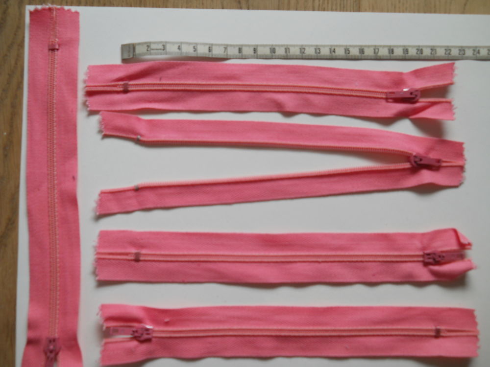 Fermetures 20 cm  ROSE PALE  4 Semoy (45)