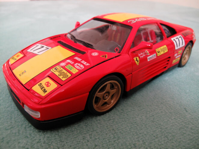 Ferrari 348 Challenge Ecurie Francorchamps 1/18 65 Saint-Amand-les-Eaux (59)