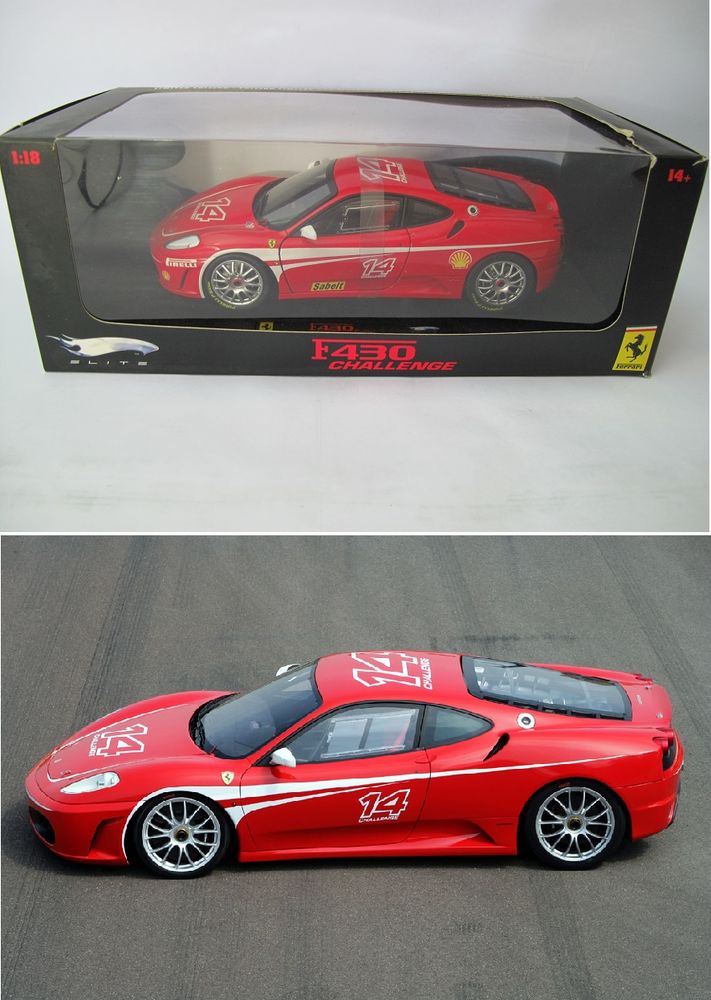 Ferrari 430 Challenge #14 - 1/18 Elite J2923 90 Saint-Amand-les-Eaux (59)