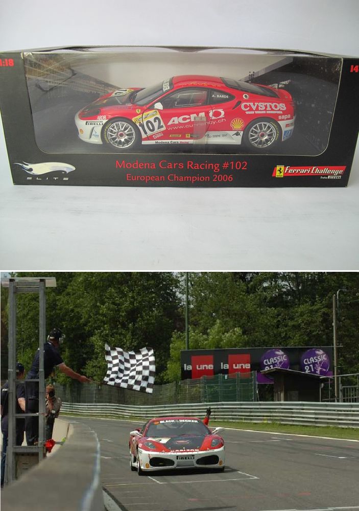 Ferrari 430 Challenge #102 - 1/18 Elite L7113 90 Saint-Amand-les-Eaux (59)
