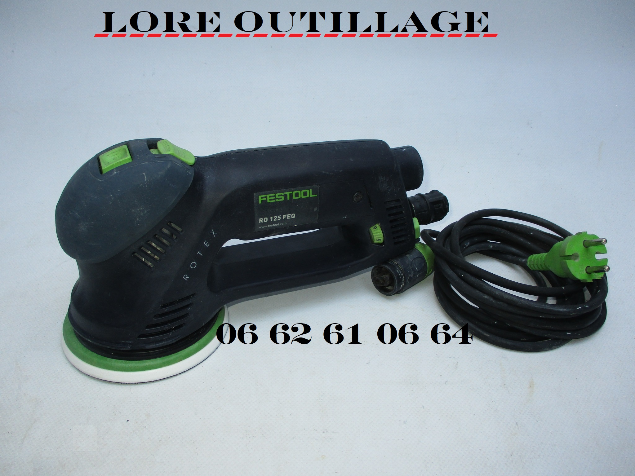 FESTOOL ROTEX RO 125 FEQ
Ponceuse excentrique orbitale 390 Cagnes-sur-Mer (06)
