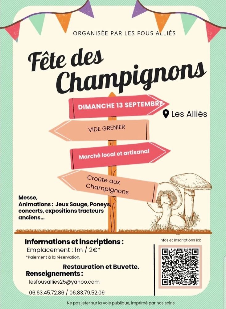 F&ecirc;te des champignons 0 Les Alliés (25)