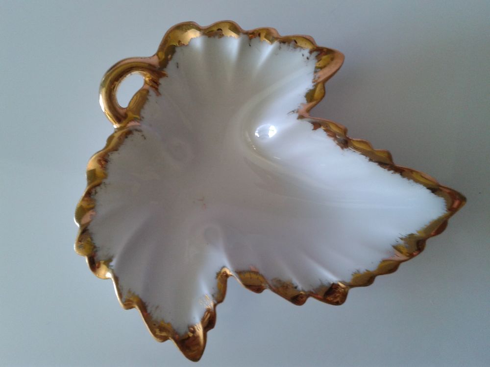 feuille en porcelaine blanche de Limoges 8 Dijon (21)