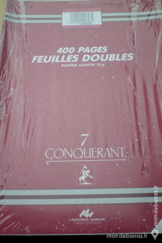 Feuilles double petit carreaux - 70 g 2 Vend�me (41)