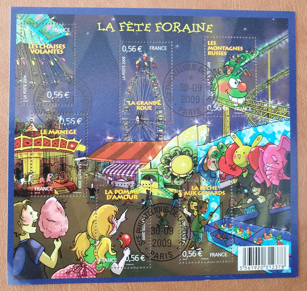 Feuillet F4378 en dessous faciale 3 Jou�-l�s-Tours (37)