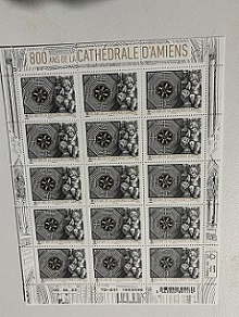 Feuillet de France  F5  Amiens neuf** de 2020. 24 Saint-Gilles (30)