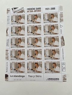 Feuillet de France F2 Fr�d�ric Dard de 2020 neuf** 22 Saint-Gilles (30)