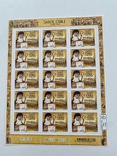 Feuillet de France  F4 Ste Odile neuf** de 2020. 22 Saint-Gilles (30)