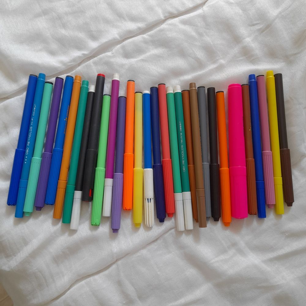 lot de 30 feutres 10 Houchin (62)