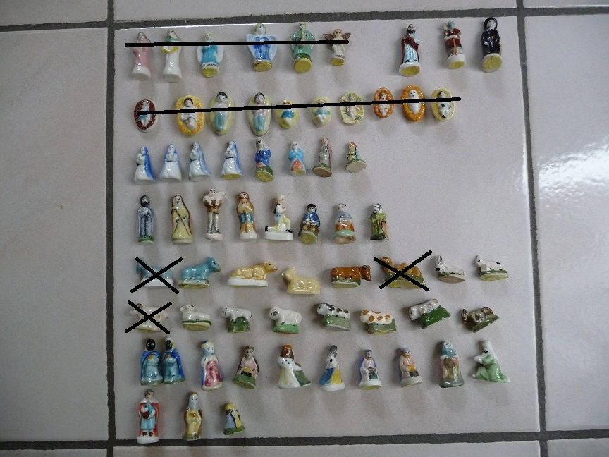 F�ves Animaux Rois Mages divers santons 0 Celles-sur-Belle (79)