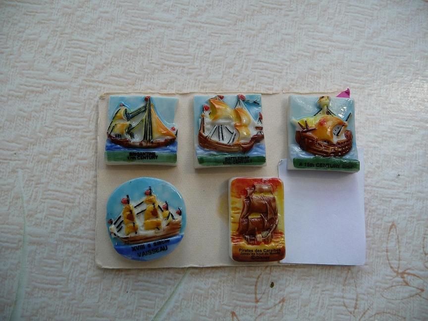 5 f�ves Bateaux 5 Celles-sur-Belle (79)