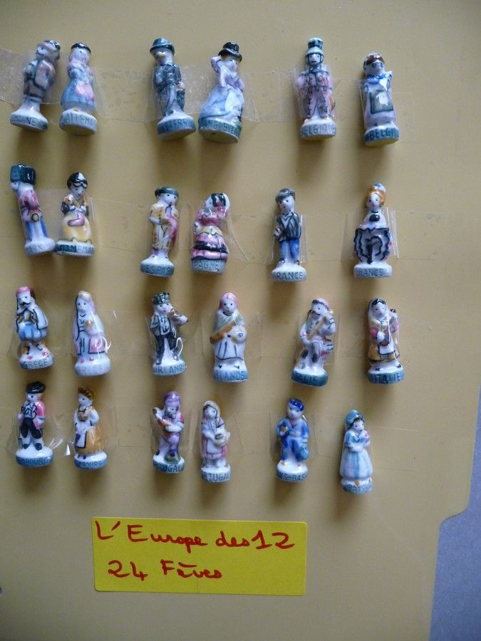 24 f�ves s�rie Couples de l'Europe - S�rie Compl�te 24 Celles-sur-Belle (79)