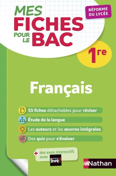MES FICHES ABC DU BAC t.4 ; français : 1re (édition 2019) 4 Lanester (56)