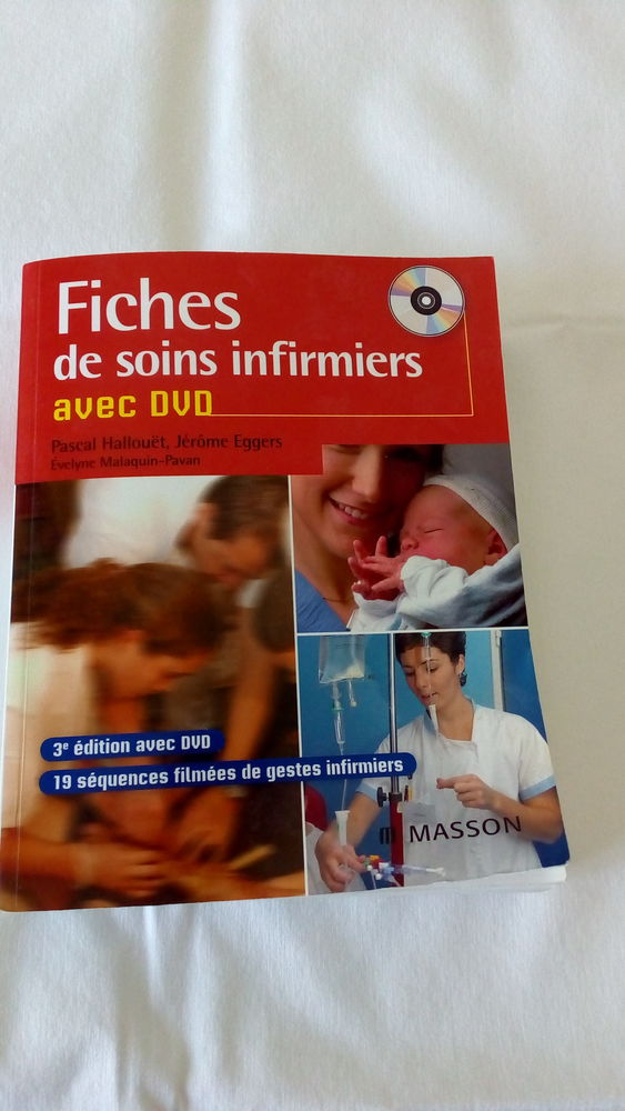 Fiches de soins infirmiers avec DVD 15 Sciez (74)