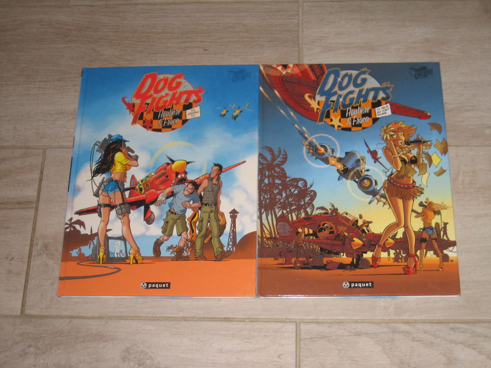 lot 2 bd DOG FIGHTS 1+ 2 eo collection cockpit paquet 14 C�zy (89)