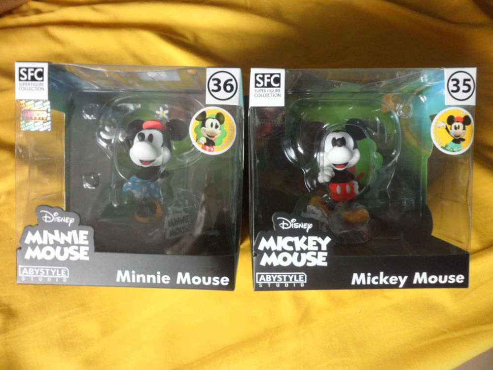 Figurine Collection Disney Mickey Mouse + Minnie Mouse neuve 55 Haubourdin (59)