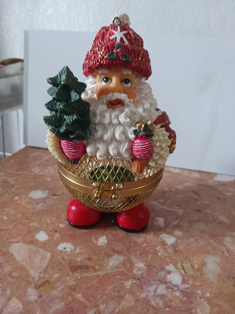 Figurine P�re No�l D�corative 5 Thourotte (60)