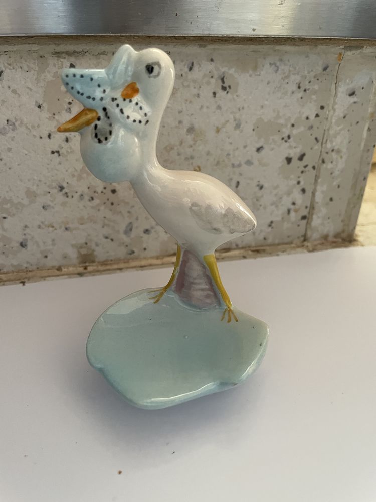 Figurine porcelaine cigogne 5 Bures-sur-Yvette (91)