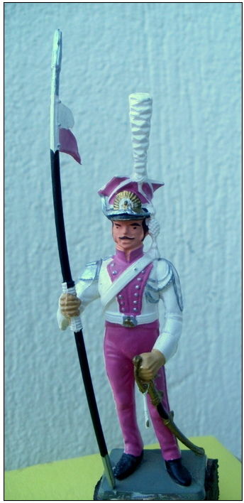 Figurine soldat porte drapeau, porte �tendard 9 Montauban (82)