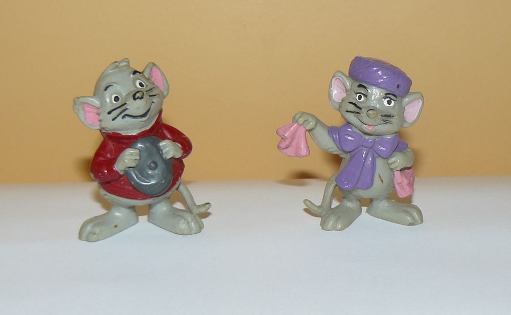 Lot de 2 figurines Bernard et Bianca vintage Bullyland 7 Argenteuil (95)