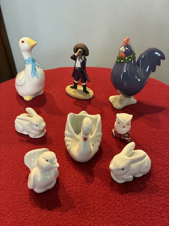 Figurines et Bibelots divers, 8 pi�ces 7 Pescadoires (46)