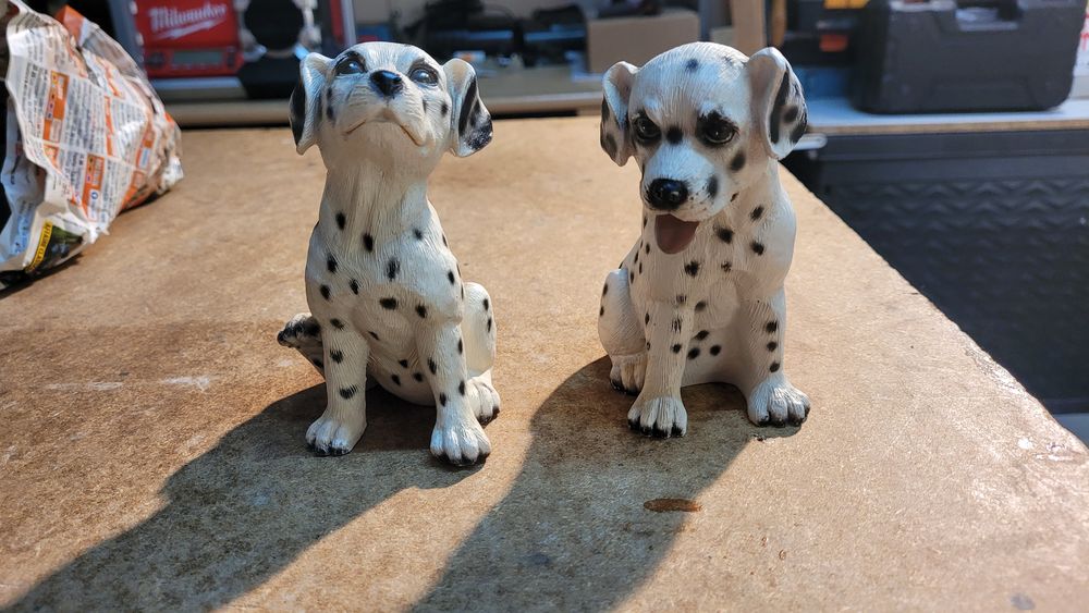 FIGURINES CHIENS DALMATIENS 6 Lavalette (31)