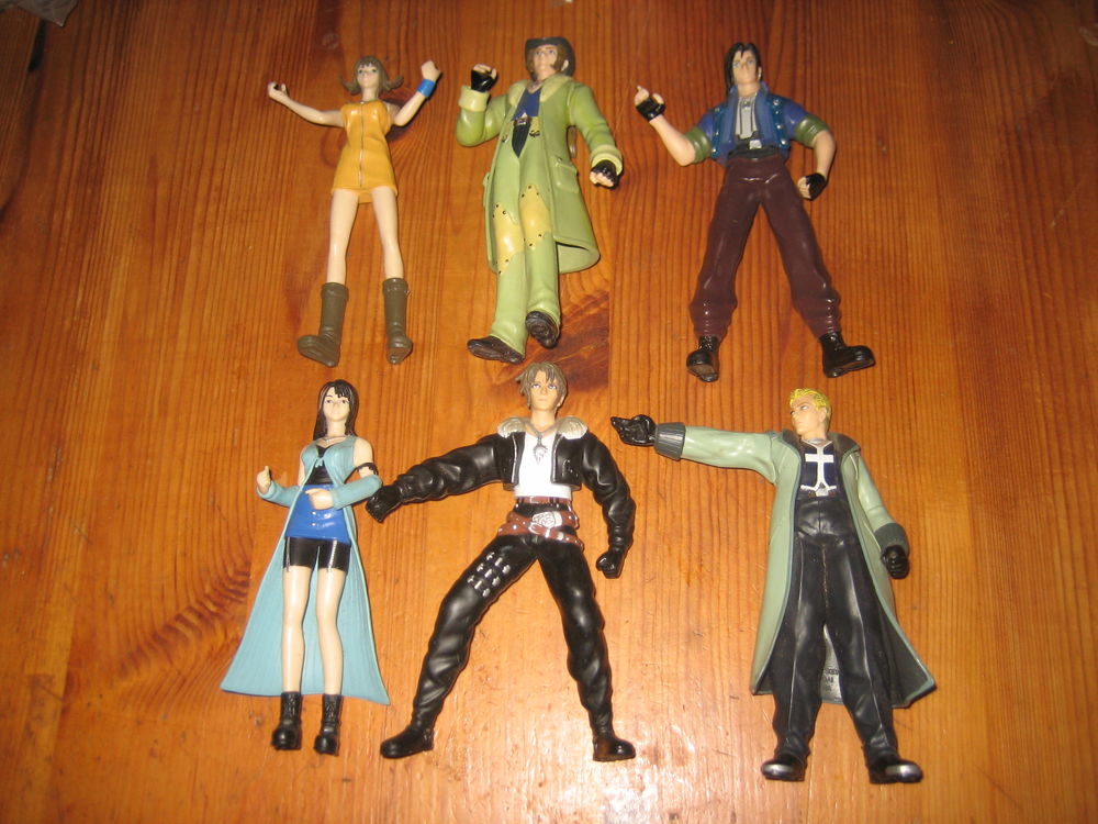 lot 6 figurines Final Fantasy 8 VIII 1999 Bandai 70 C�zy (89)