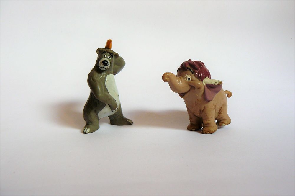 Lot de 2 figurines Le livre de la jungle - Bullyland : Baloo 12 Argenteuil (95)