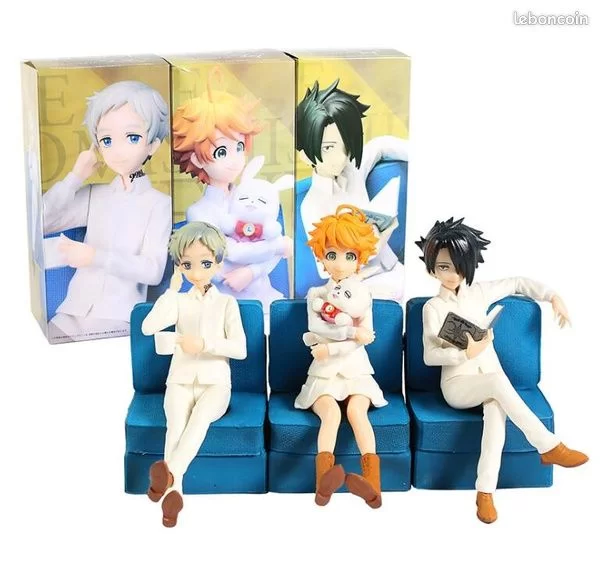 3 figurines the promised neverland 50 Villemomble (93)