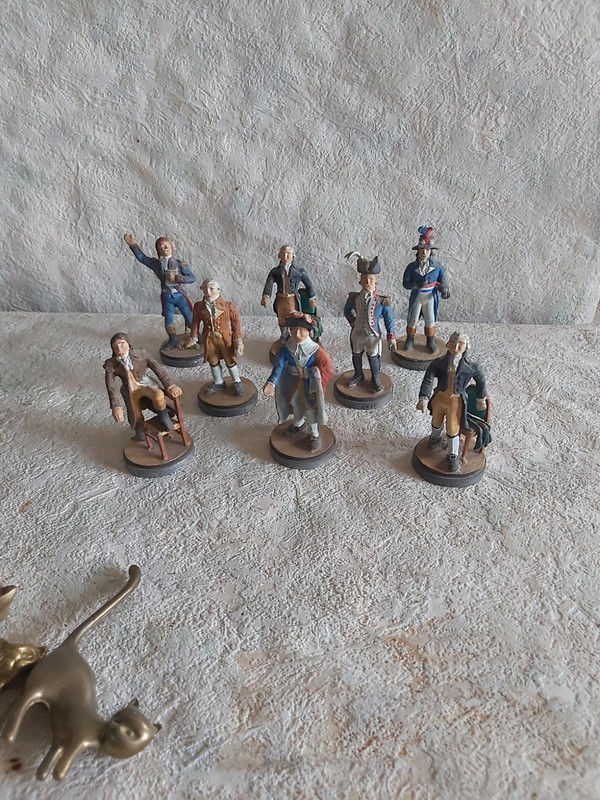 figurines de la revolution francaise  en metal 18 Lyon 8 (69)
